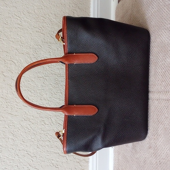 DOONEY & BOURKE LEATHER CROSSBODY-SATCHEL BAG - Picture 3 of 13